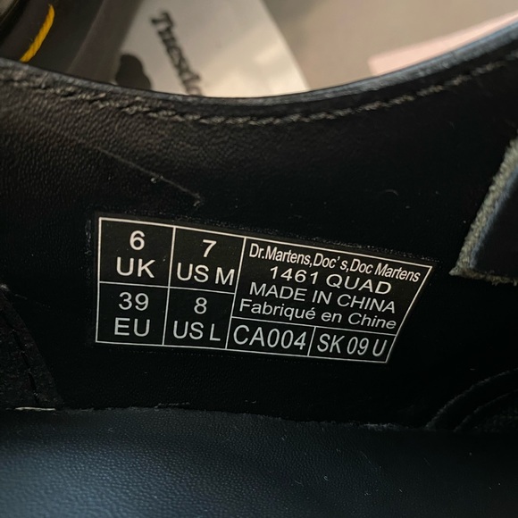 Doc Martens 1461 Quad 8W with original box - Picture 3 of 7
